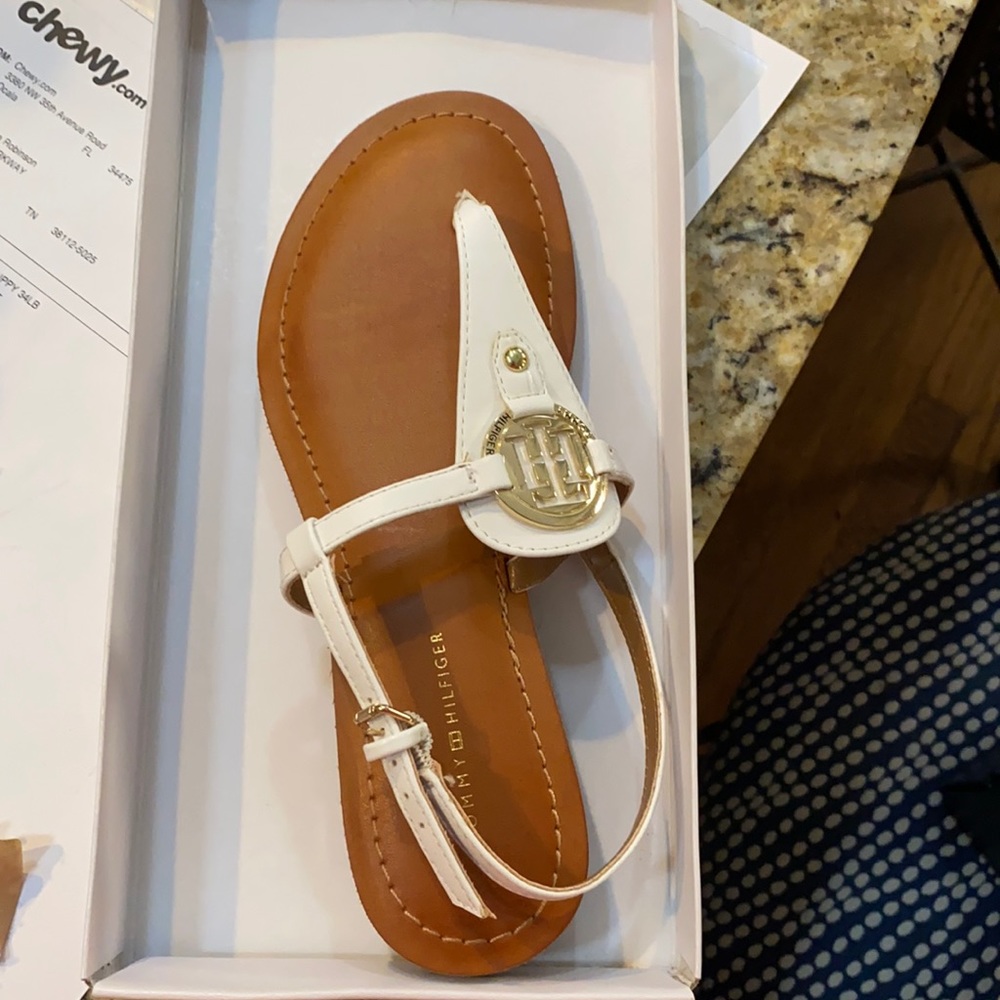 White Sandals - Tommy Hilfiger